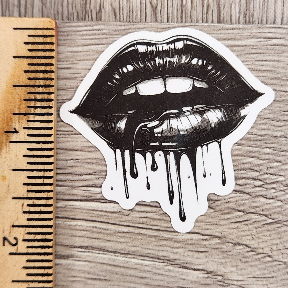 10/$10 Sticker Black And White Tarot Witchy Wicca Goth